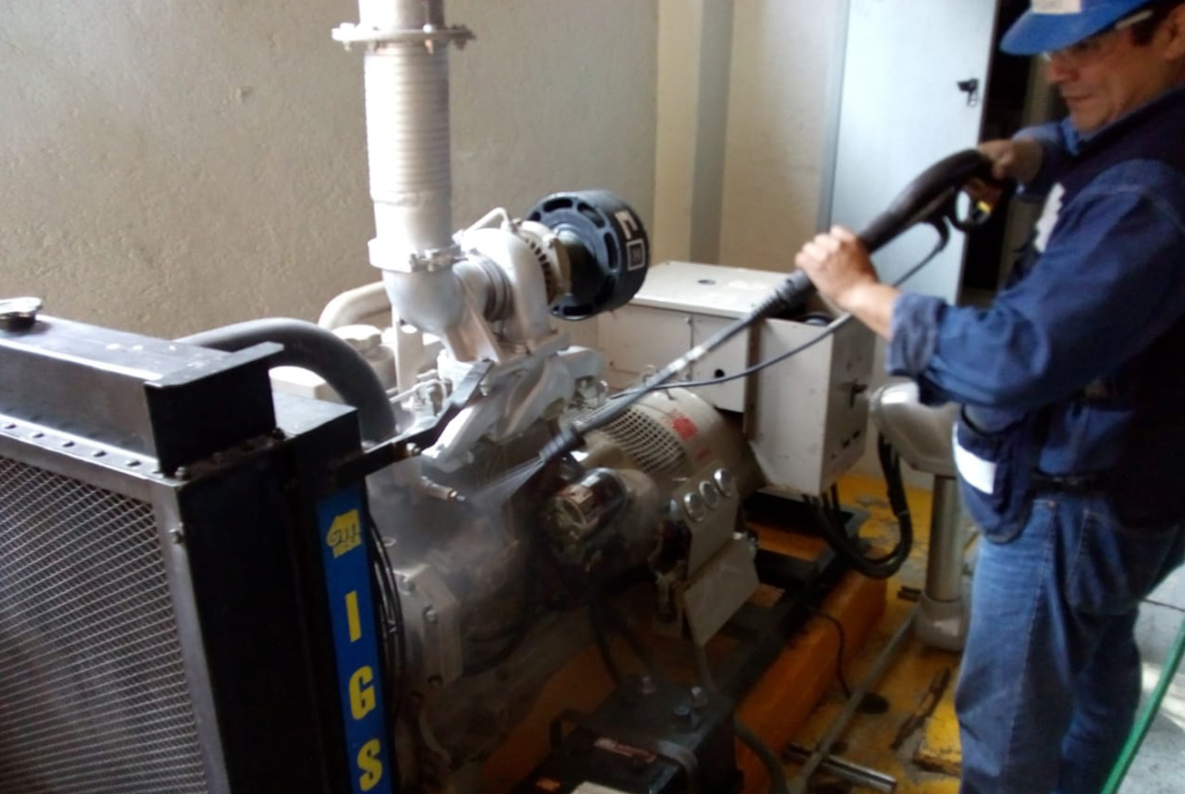 Mantenimiento de plantas de emergencia