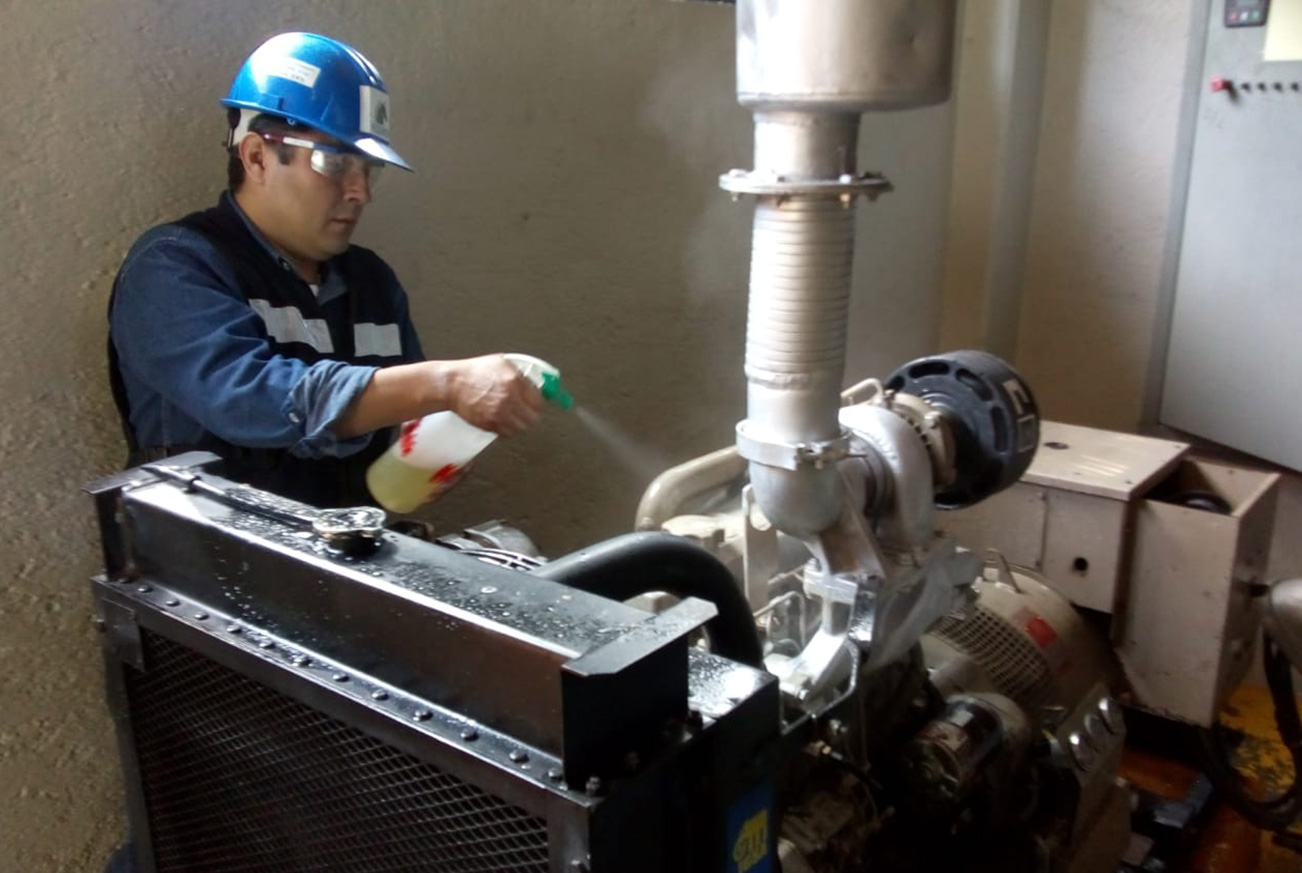 Mantenimiento de plantas de emergencia