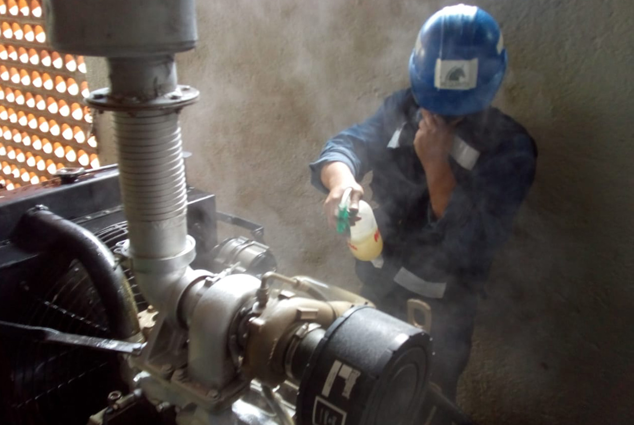 Mantenimiento de plantas de emergencia